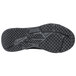 The black Shoes For Crews Hart men's athletic shoe with black sole.