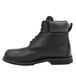A black SR Max work boot for men with laces.