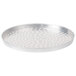 An American Metalcraft aluminum pizza pan with holes.