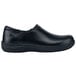 A black water-resistant MOZO women's clog with a soft toe.
