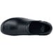 A black leather MOZO Forza men's casual shoe with a rubber sole.