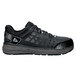 An ACE Aster women's black and gray water-resistant athletic shoe.