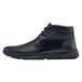 Shoes For Crews Holden men's black shoe with laces and a rubber sole.