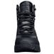 A black ACE Glacier work boot with laces and a zipper.