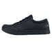 A black MOZO water-resistant casual shoe with black laces.