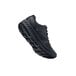 A close-up of a black Shoes For Crews Vitality II women's athletic shoe.