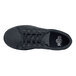 A close-up of a black MOZO Mavi women's casual shoe with laces.