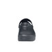 Shoes For Crews unisex black shoe with a rubber sole.