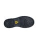 The black sole of an ACE Providence work boot with a yellow logo.