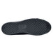 A black Shoes For Crews Delray non-slip casual shoe sole.