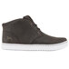 A gray leather Mozo Finn Chukka men's shoe.