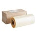A box and roll of Western Plastics 15" x 5000' dual layer meat wrapping film.