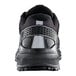 The back of a black and grey ACE Aster athletic shoe with a black sole.