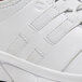 close up of a white shoe