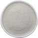 A grey coupe plate with white specks.