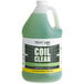 A bottle of coil clean for evaporators.