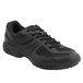 A black SR Max men's athletic shoe with laces.