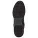 A close-up of a black SR Max Charlotte non-slip casual shoe with a black rubber sole.