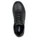 A close-up of a black Santa Cruz SR Max men's shoe with laces.