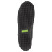 A black SR Max women's athletic shoe with green accents.