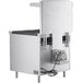 A large stainless steel Cooking Performance Group range with a metal convection oven on the bottom.