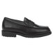 A black SR Max penny loafer with a rubber sole.