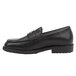 A black SR Max penny loafer with a rubber sole.