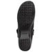 A close-up of a black SR Max Vienna women's casual shoe with a black sole.