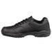 A black SR Max women's non-slip athletic shoe.