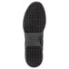 A close-up of a black SR Max athletic shoe with a black rubber sole.