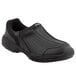 A pair of black SR Max slip-resistant shoes for women with extra wide width.