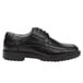 A black SR Max men's oxford shoe with laces.