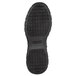 The sole of a black Reebok Senexis MaxTrax men's athletic shoe.