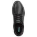 A black SR Max women's non-slip oxford dress shoe.