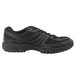 A black SR Max men's athletic shoe with a rubber sole.