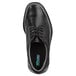 A black SR Max Oxford dress shoe with laces.