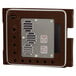 A brown rectangular metal panel for a Cambro Camcarrier.