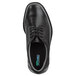 A black SR Max women's dress shoe with laces.