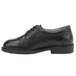 A black SR Max women's oxford shoe with laces.