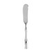A Fortessa Royal Pacific stainless steel butter spreader with a silver handle and blade.