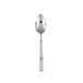 A Fortessa Royal Pacific stainless steel demitasse spoon with a handle.
