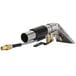 A Mytee stainless steel and plastic upholstery tool with a hose.