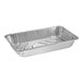 A silver Choice deep foil steam table pan.