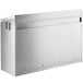a white rectangular object with a vent