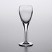 a close up of a wine glass