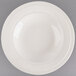a close-up of a white plate
