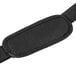 A black strap with a small black buckle.