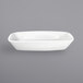 An International Tableware white rectangular porcelain serving dish.