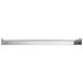 A ServIt stainless steel strip warmer with a long rectangular metal object and a button.