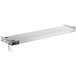 A white rectangular metal object with wires.